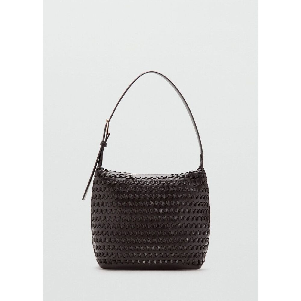 Braided shoulder bag